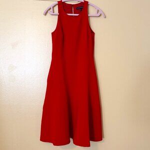 Banana Rebuplic Red Sleeveless Dress